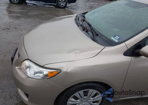 2009 Toyota Corolla Xle z USA, uszkodzony, nr VIN 2T1BU40E09C175223